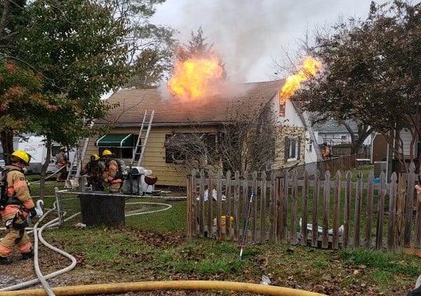 Middle River House Fire 20191112