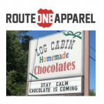 Route One Apparel Log Cabin Chocolates