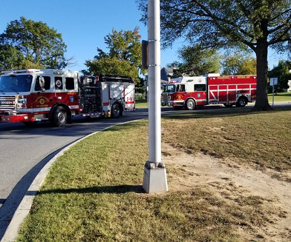 Baltimore County Fire Department Eastern Tech Evacuation 20211019