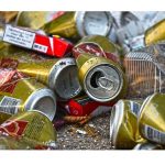 Garbage Trash Aluminum Cans Recycling