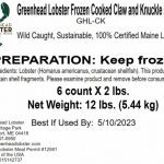 Greenhead Lobster Products Recall 20211004