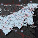NWS Baltimore Snowfall Map 20211207