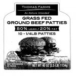 Thomas Farms Ground Beed Recall 202204