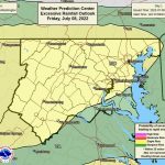NWS Baltimore Rainfall Forecast 20220708