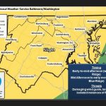 NWS Baltimore Severe Weather Outlook 20220705