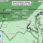 NWS Baltimore Storm Probability 20220804