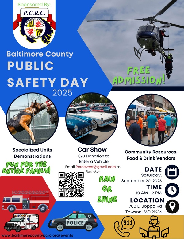 Baltimore County Police Fire Public Safety Day 202509a