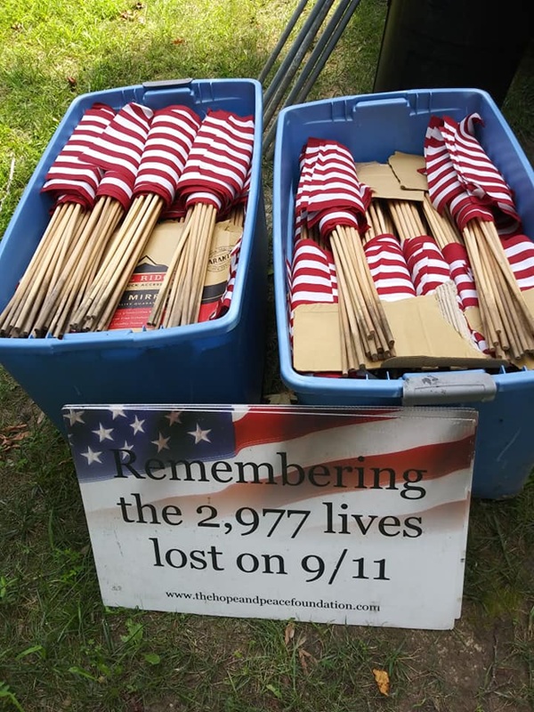 Parkville Path of Honor Flag Box 1