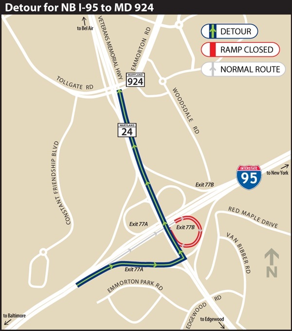 I-95 ETL Project Harford County Extension NB I-95 to MD924