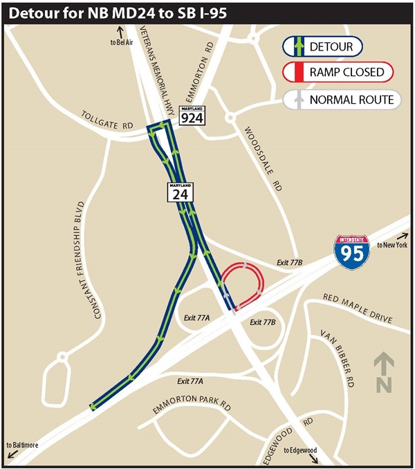 I-95 ETL Project Harford County Extension NB MD24 to I-95