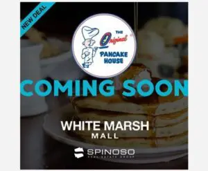 The Original Pancake House White Marsh Mall