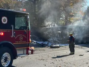HAZMAT Crash I-83 Baltimore 20241023
