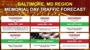 Baltimore-Travel-Forecast-Memorial-Day-2025