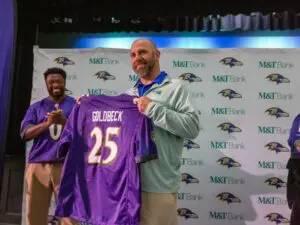 Andrew Goldbeck Ravens Touchdown for Teachers 2025 Kenwood High School