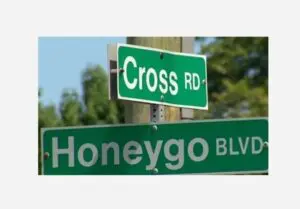 Honeygo Boulevard and Cross Road in Perry Hall MD
