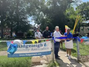 Ridgeleigh Community Association Playground Ribbon Cutting 20250717