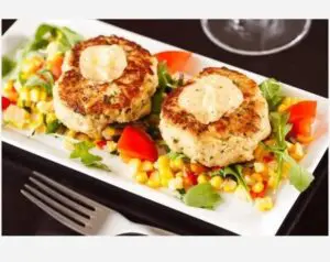 Crab Cake Platter