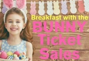 Avenue Breakfast Easter Bunny 2018