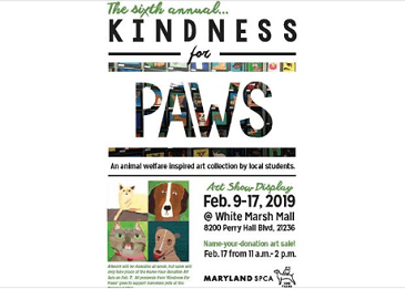 MD SPCA Kindness for Paws 2019