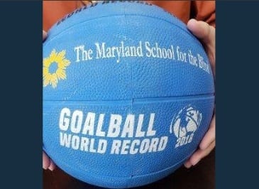 Maryland School Blind Goalball