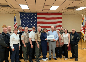 Citizens recognized for savings man's life at White Marsh Mall