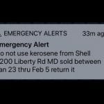 Kerosene Alert Baltimore 20190206