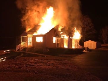 Perry Hall House Fire 20190314