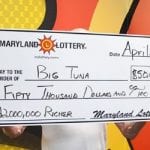 Maryland Lottery Big Tuna Winner