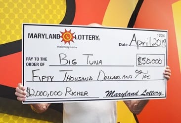 Maryland Lottery Big Tuna Winner