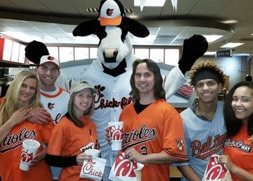 Opening Day Orioles Chick Fil A 2019