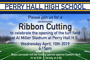 Perry Hall High Turf Field Ribbon Cutting