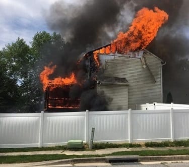 Hanf Avenue House Fire