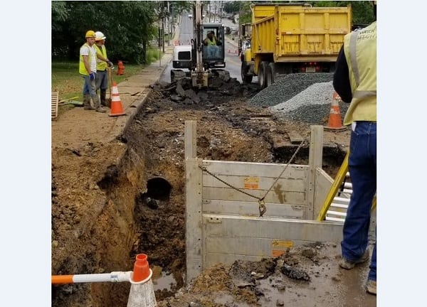 Belair Road Water Main Break 20190618