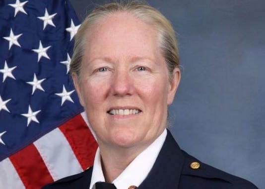 Joanne Rund BaltCo Fire Chief