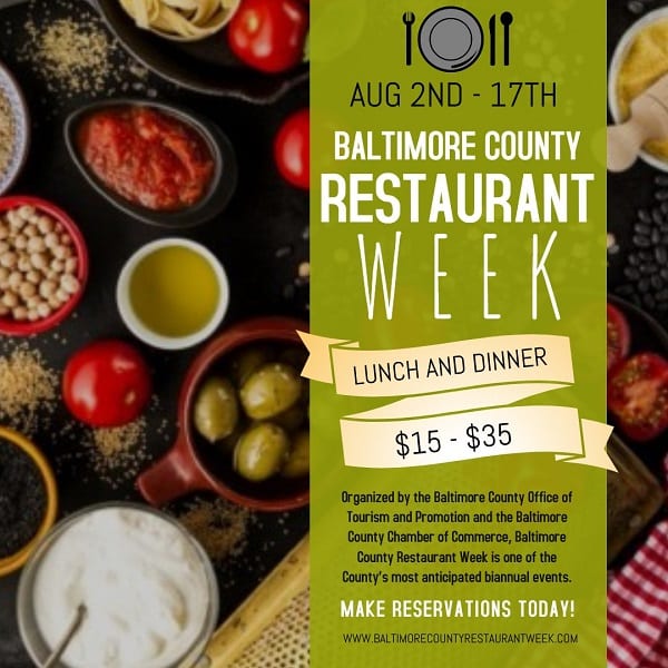 Restaurant Week 2025 Baltimore County Polly Camellia