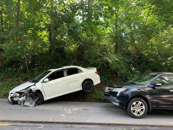 Crash Glen Arm 20190712