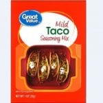 Great Value Mild Taco Seasoning