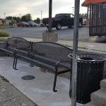 Belair Road Rossville Bench