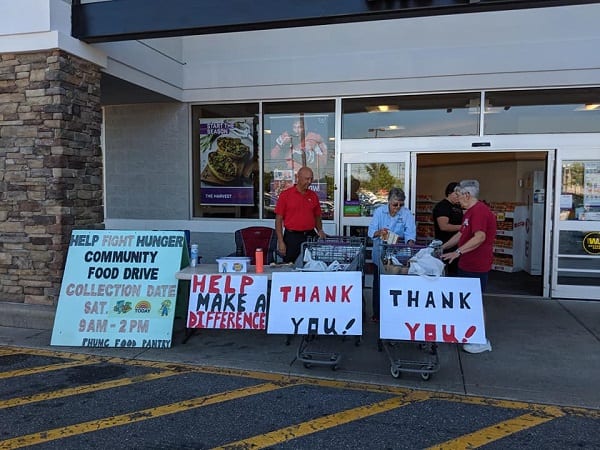 Perry Hall UMC Food Drive 201909