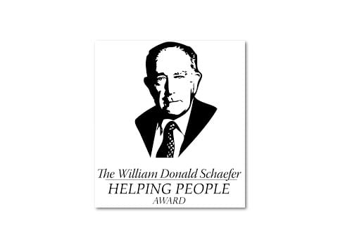 William Donald Schaefer Helping People Award