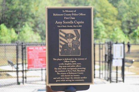 Amy Caprio Plaque Perry Paw