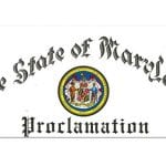 Maryland Proclamation