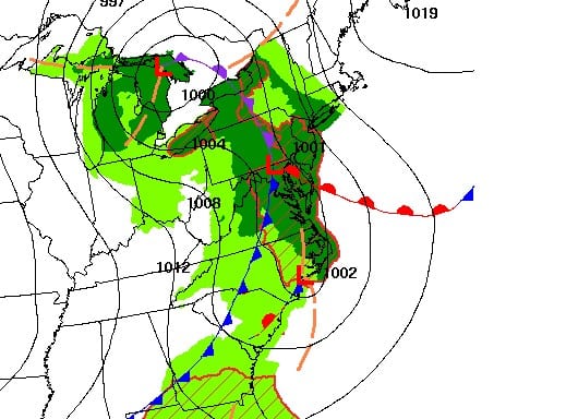 Mid Atlantic Rain 20191016