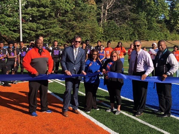 Overlea High School Turf Field Ribbon Cutting