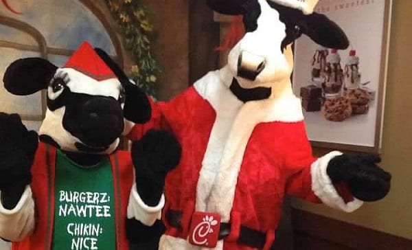 Chick-Fil-A Santa Cow