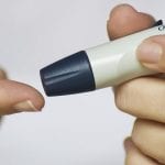 Diabetes Finger Glucose Test