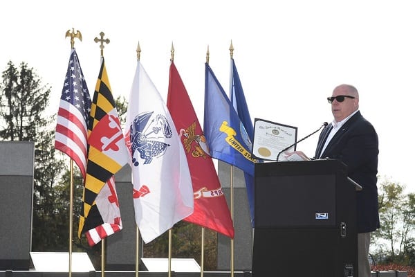 Larry Hogan Veterans Day 2019