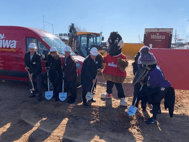 Wawa Maryland Expansion Groundbreaking