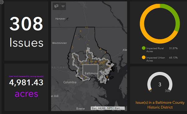 Baltimore County Zoning Dashboard