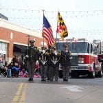 The Avenue Christmas Parade 2019 Color Guard